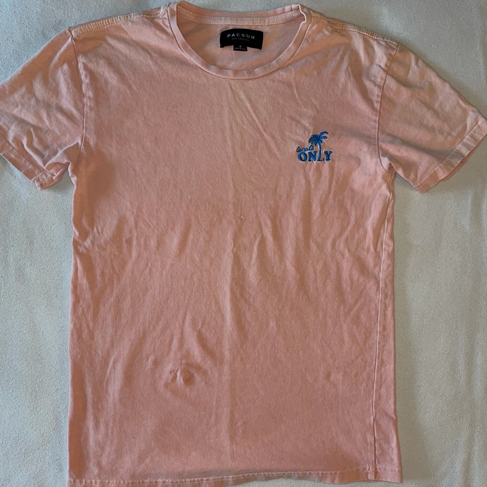 Size S t-shirt from Pacsun